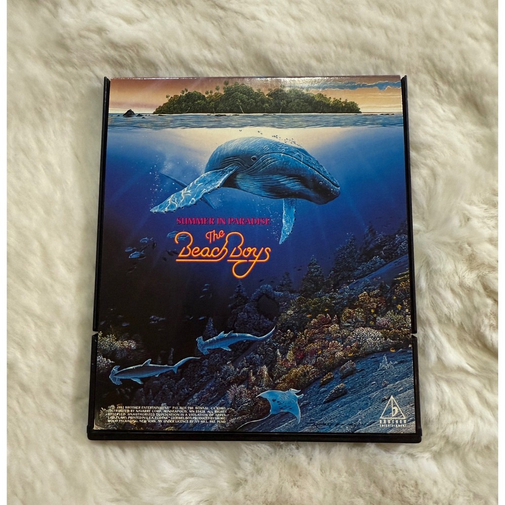 The Beach Boys Summer In Paradise CD 1992 Robert Lyn Nelson Eco-Pak Marine Art